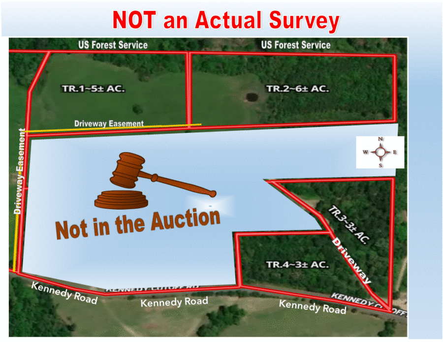 Tract map Fowler Auctioneers